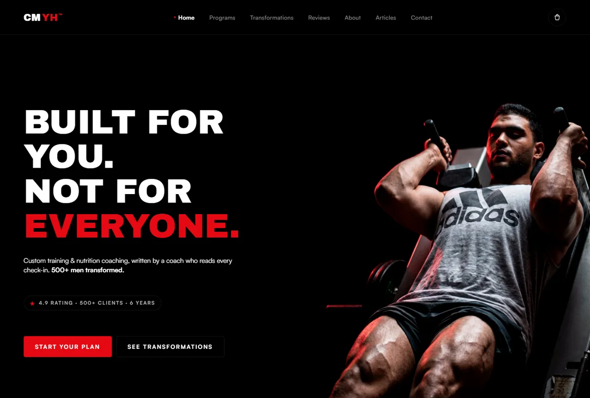 CMYH coaching site