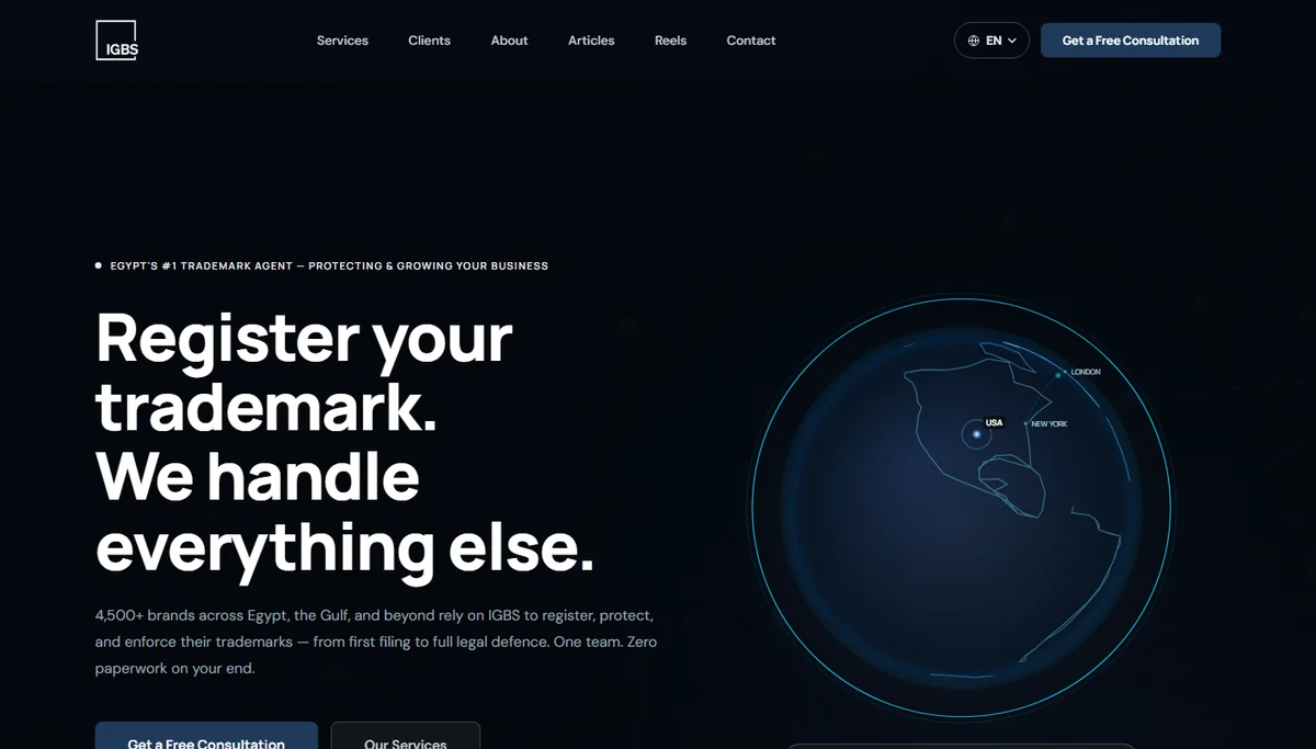 IGBS corporate website